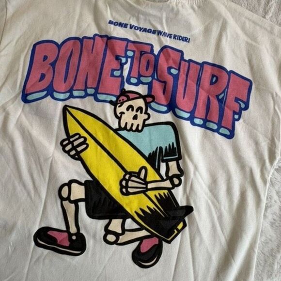 Zara Bone to Surf Shirt size 6 Years - Picture 1 of 5